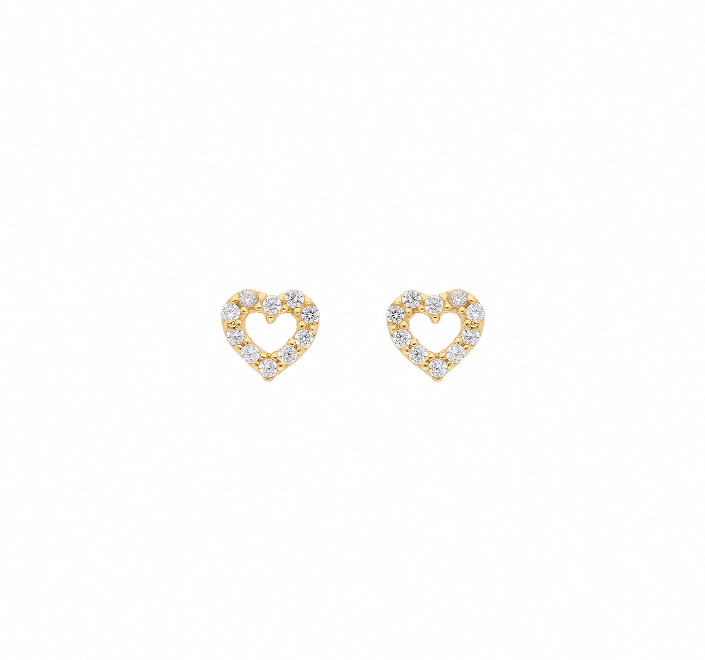 Adelia´s 333 Gold Ohrringe Ohrstecker mit Zirkonia