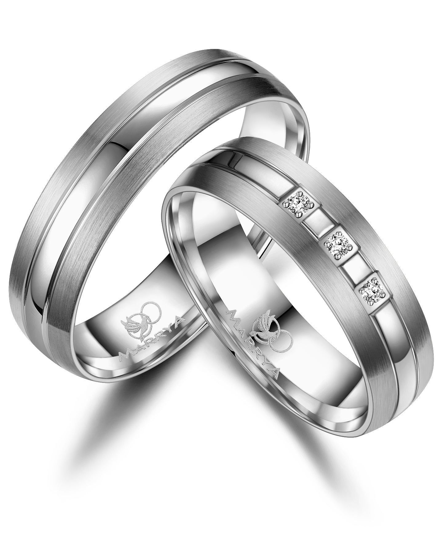 MARRYA Titan Trauring Ehering Partnerring