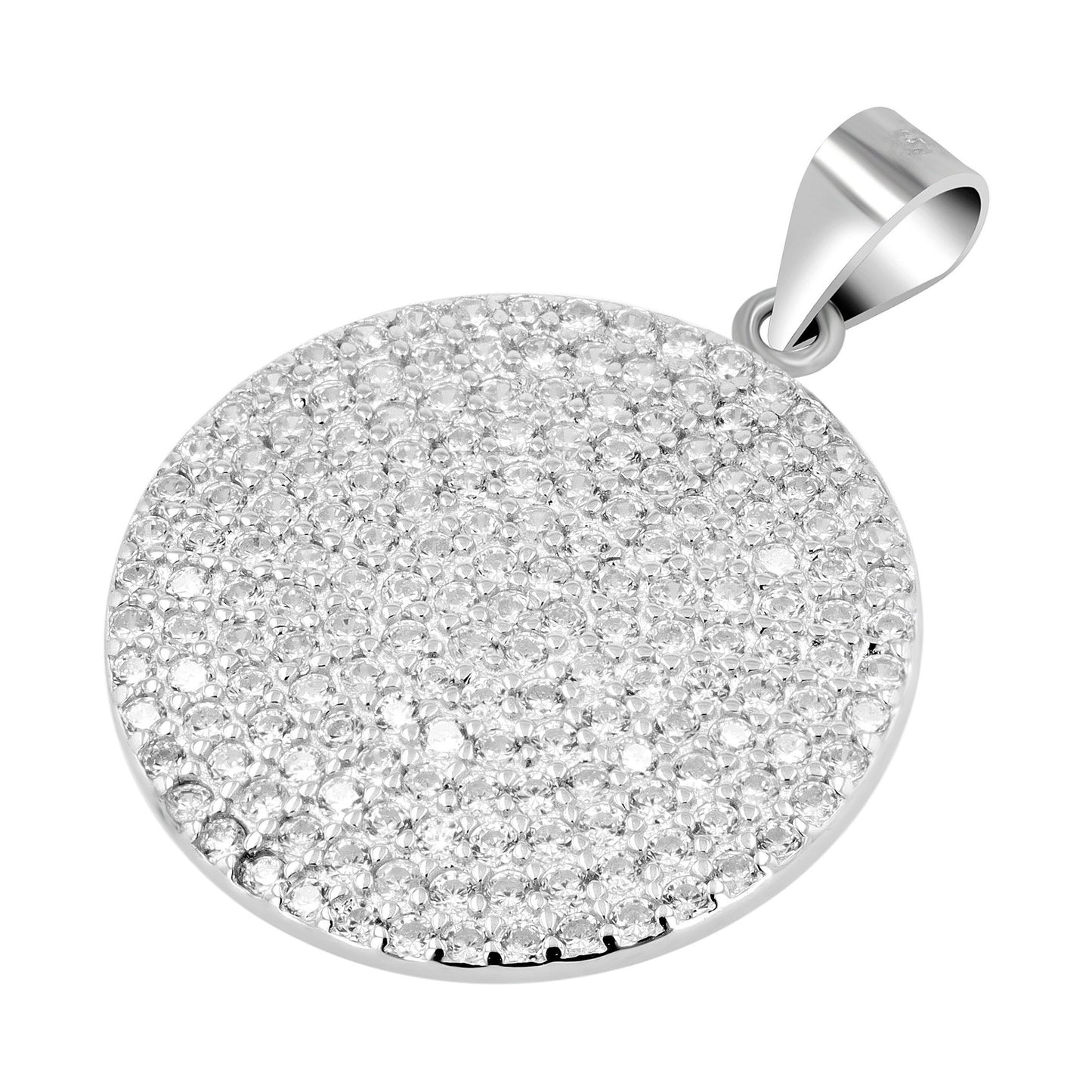 Damen Anhänger aus 925 Silber mit Zirkonia