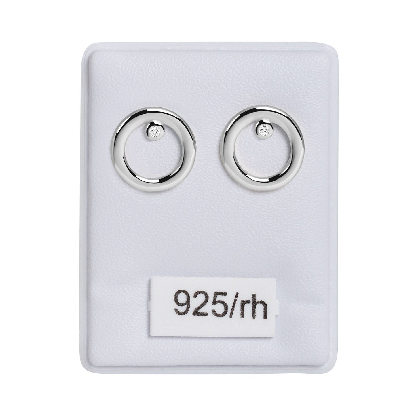 Damen Ohrringe – Ohrstecker aus 925 Silber mit Zirkonia