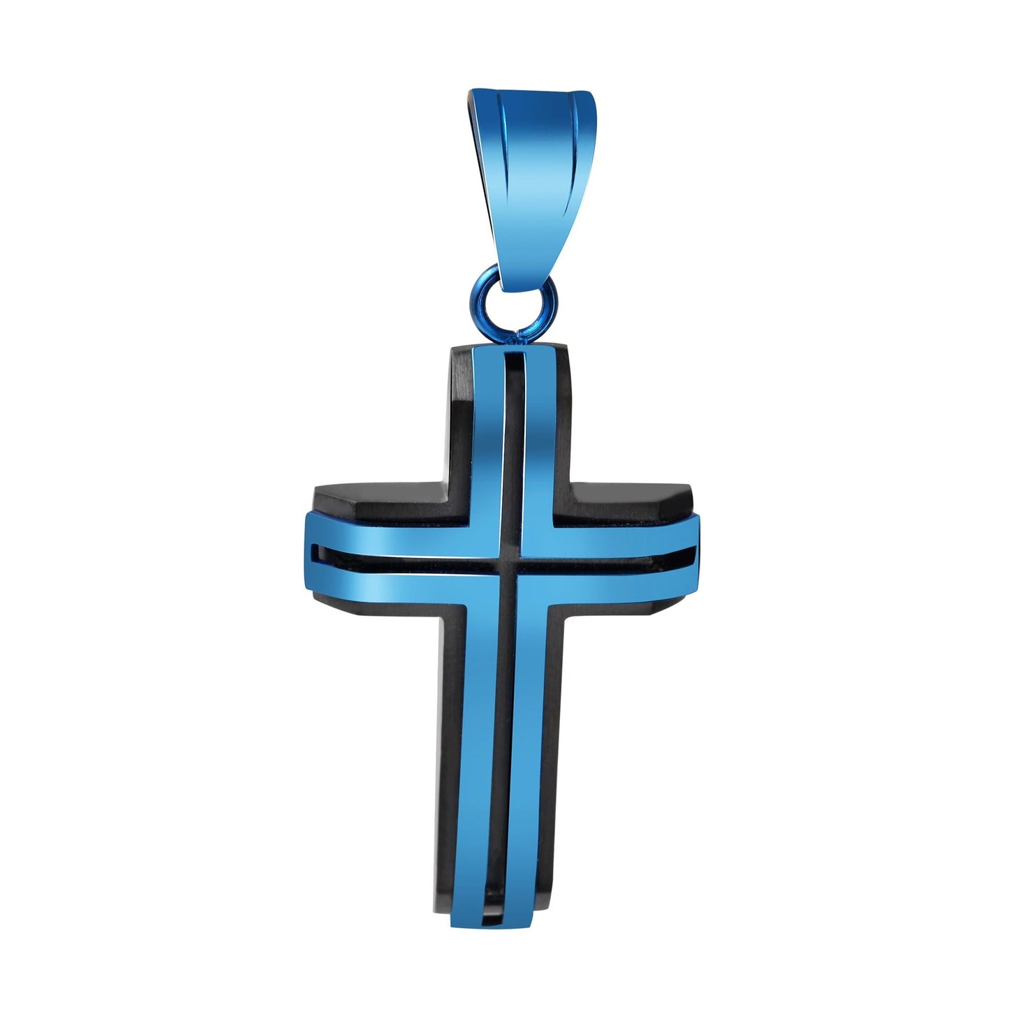 Unisex Anhänger – Kreuz Kreuzanhänger aus Edelstahl