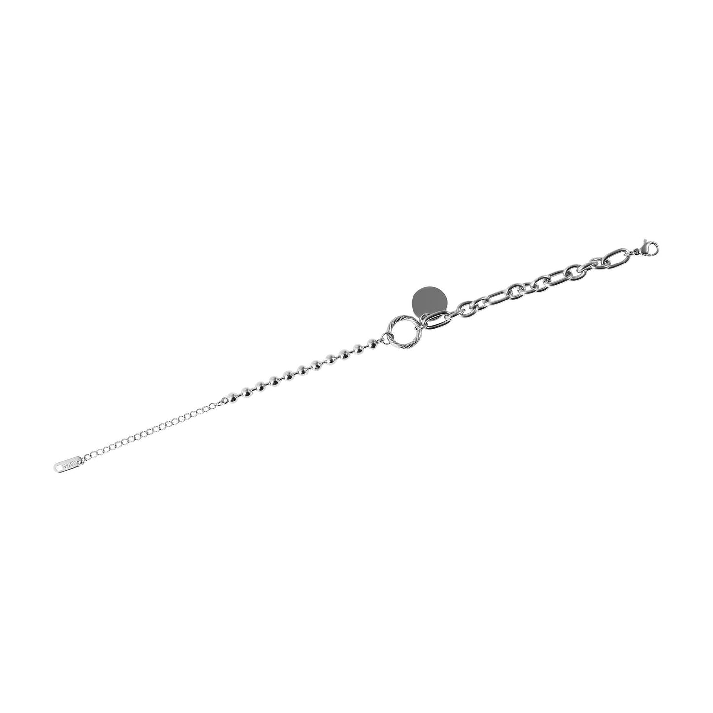 Damen Armband – Münze aus Edelstahl 17+3 cm