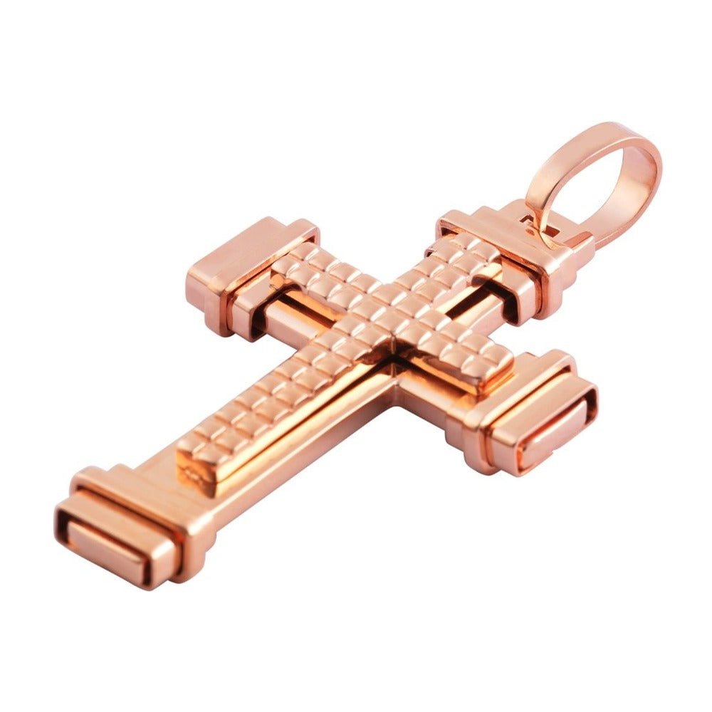 Unisex Anhänger – Kreuz Kreuzanhänger aus Edelstahl