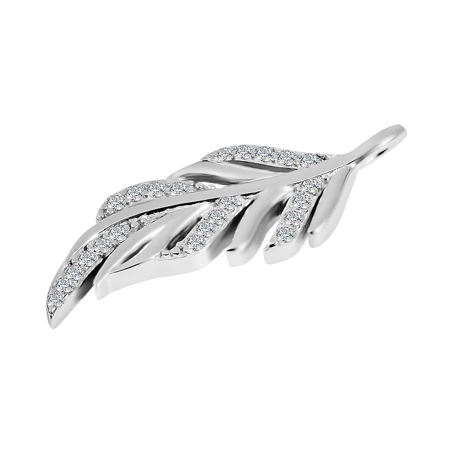Damen Anhänger aus 925 Silber mit Zirkonia