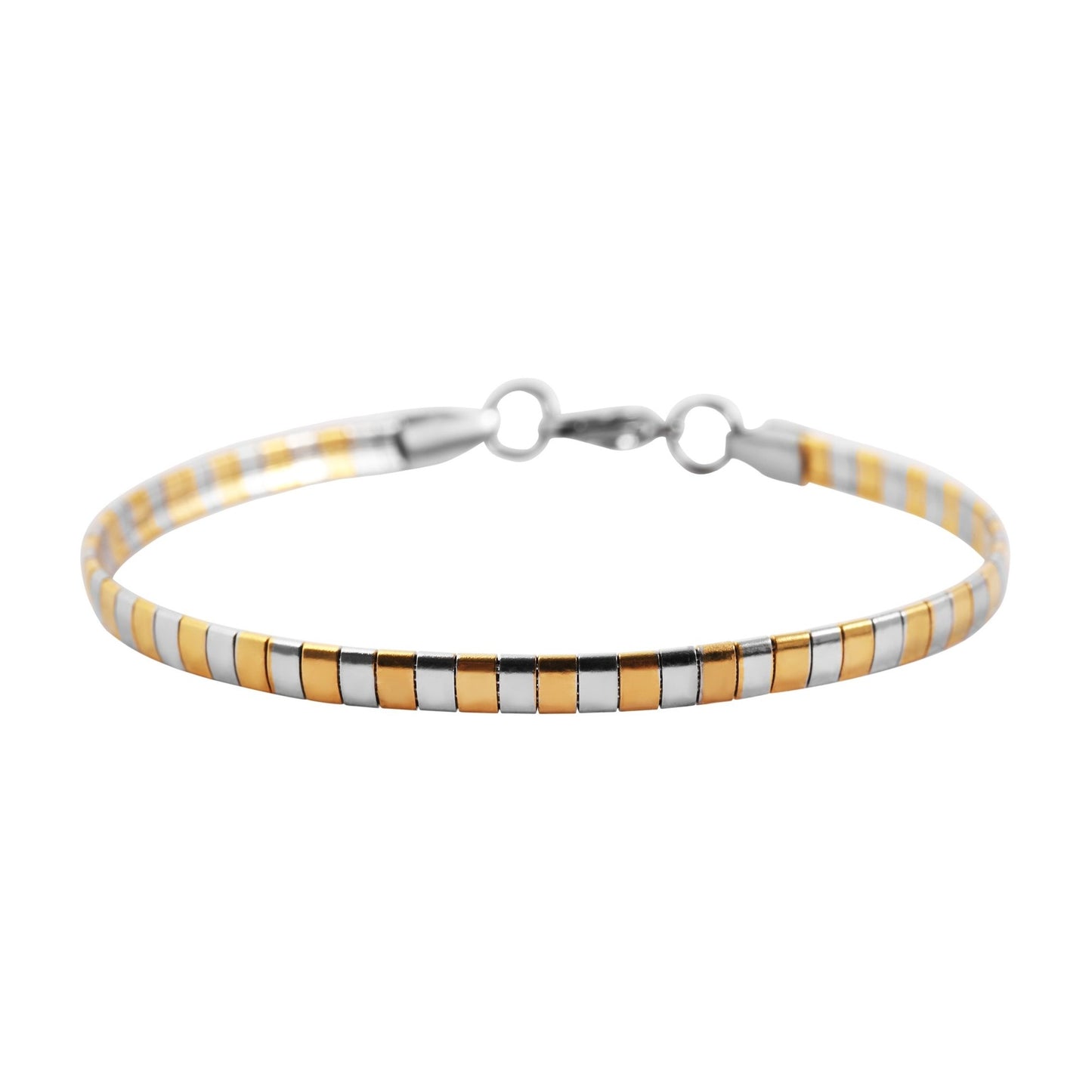 Damen Armband aus Edelstahl 21 cm