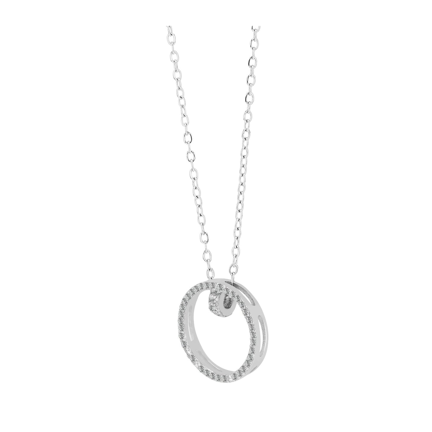 Damen Halskette mit Anhänger – aus 925 Silber