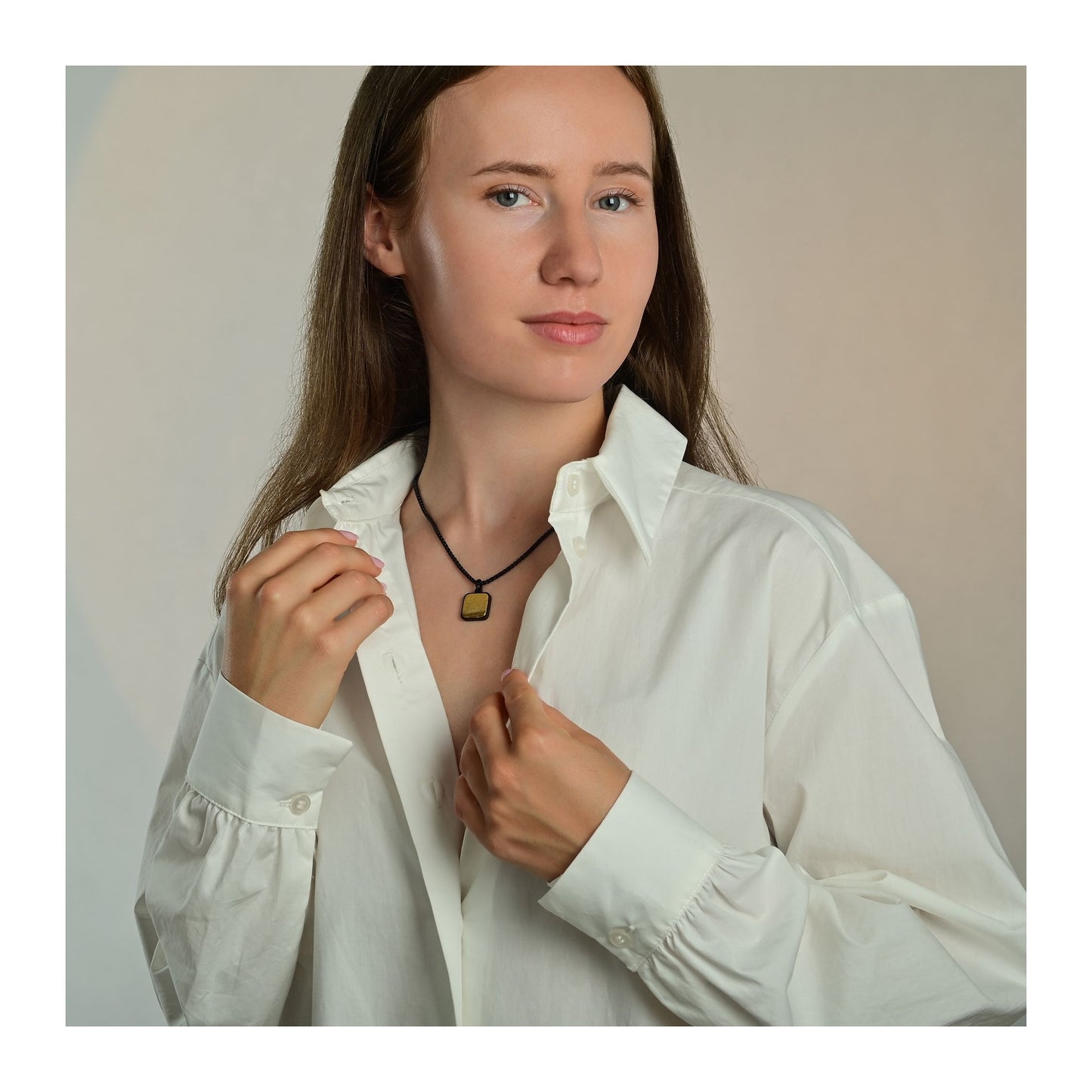 Unisex Halskette mit Anhänger – aus Edelstahl
