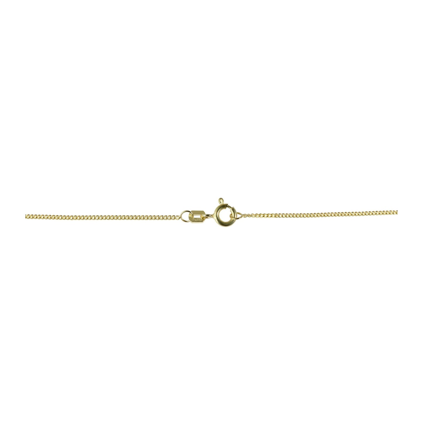Damen Halskette – Panzerkette aus 333 Gold 50 cm