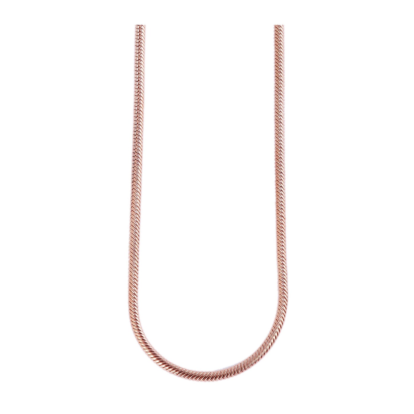 Unisex Halskette – Schlangenkette aus Edelstahl 40 cm