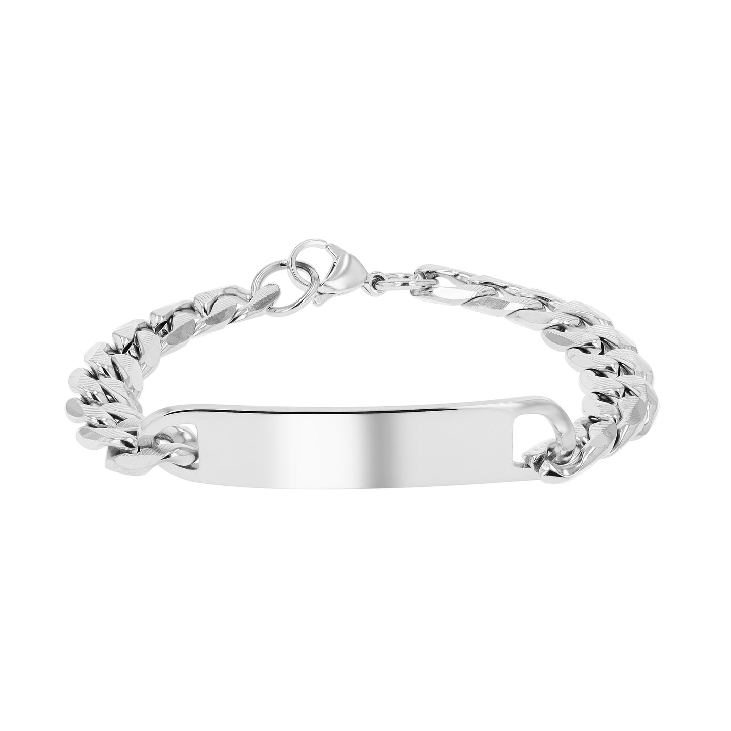 Herren Armband – Panzerarmband aus Edelstahl 21 cm