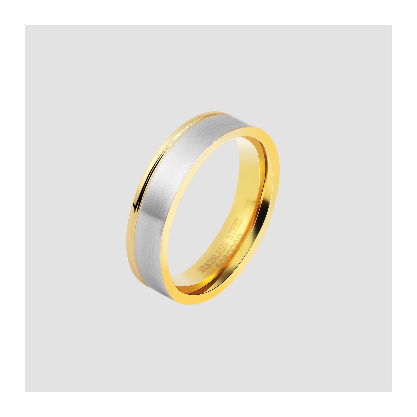 Herren Ring aus Edelstahl