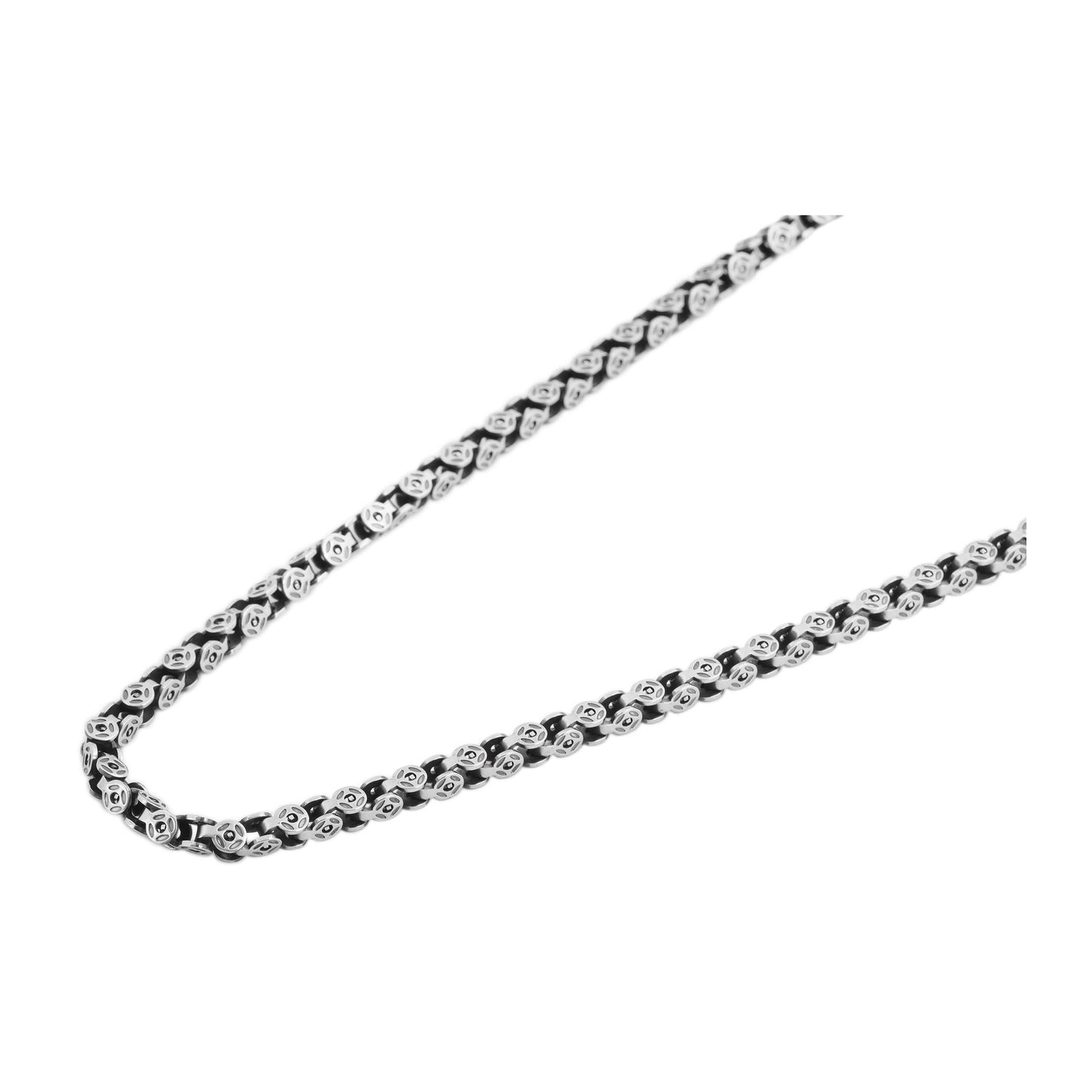 Unisex Halskette – Ankerkette aus Edelstahl 50 cm