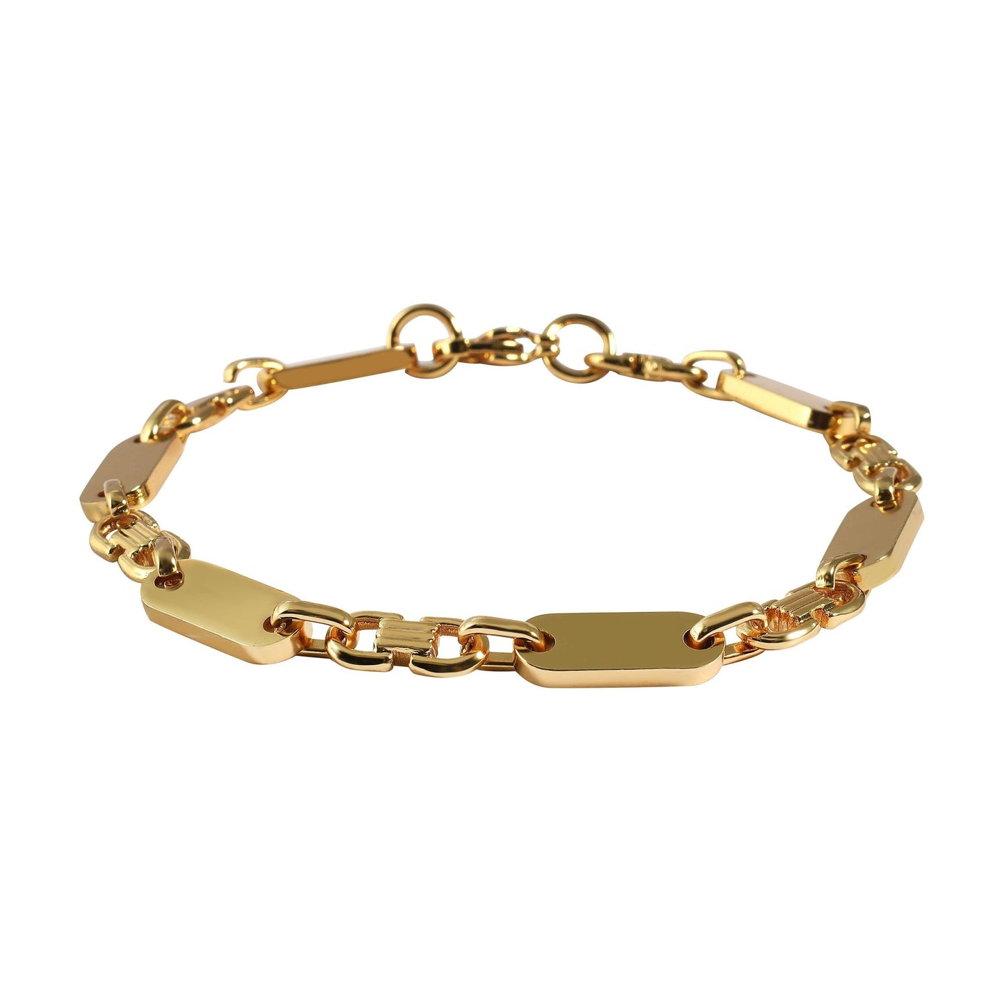 Unisex Armband aus Edelstahl 19 cm