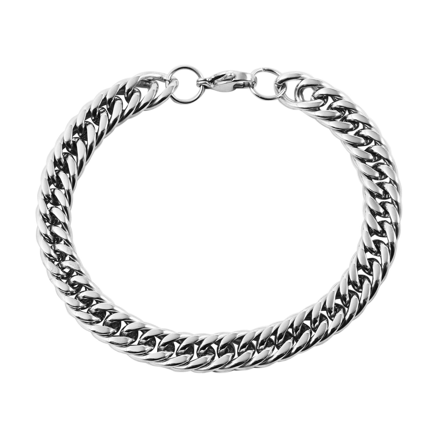 Unisex Armband – Panzerarmband aus Edelstahl 24 cm