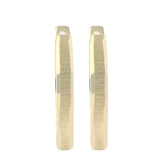 Damen Ohrringe – Klappcreole aus 333 Gold