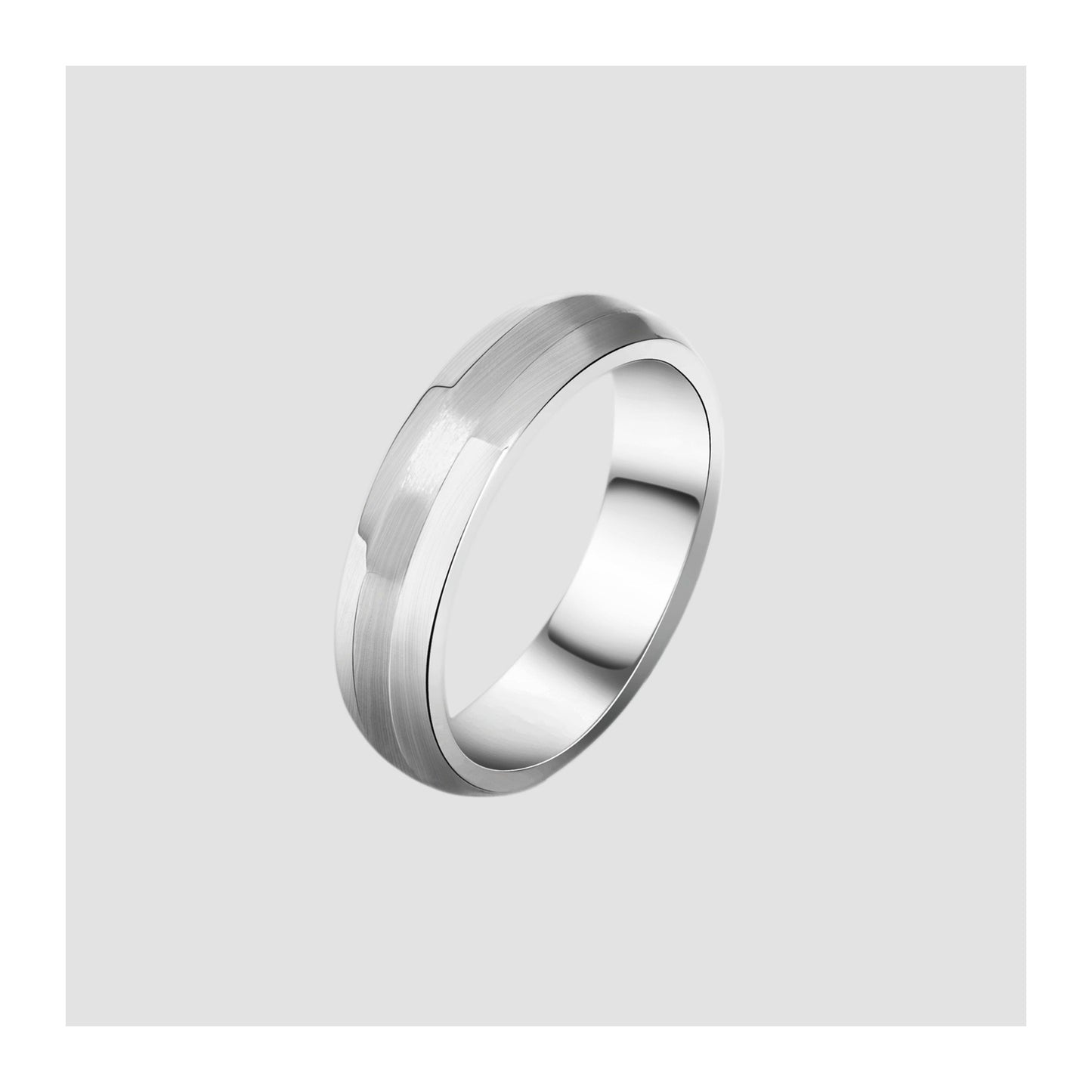 Herren Ring aus Edelstahl