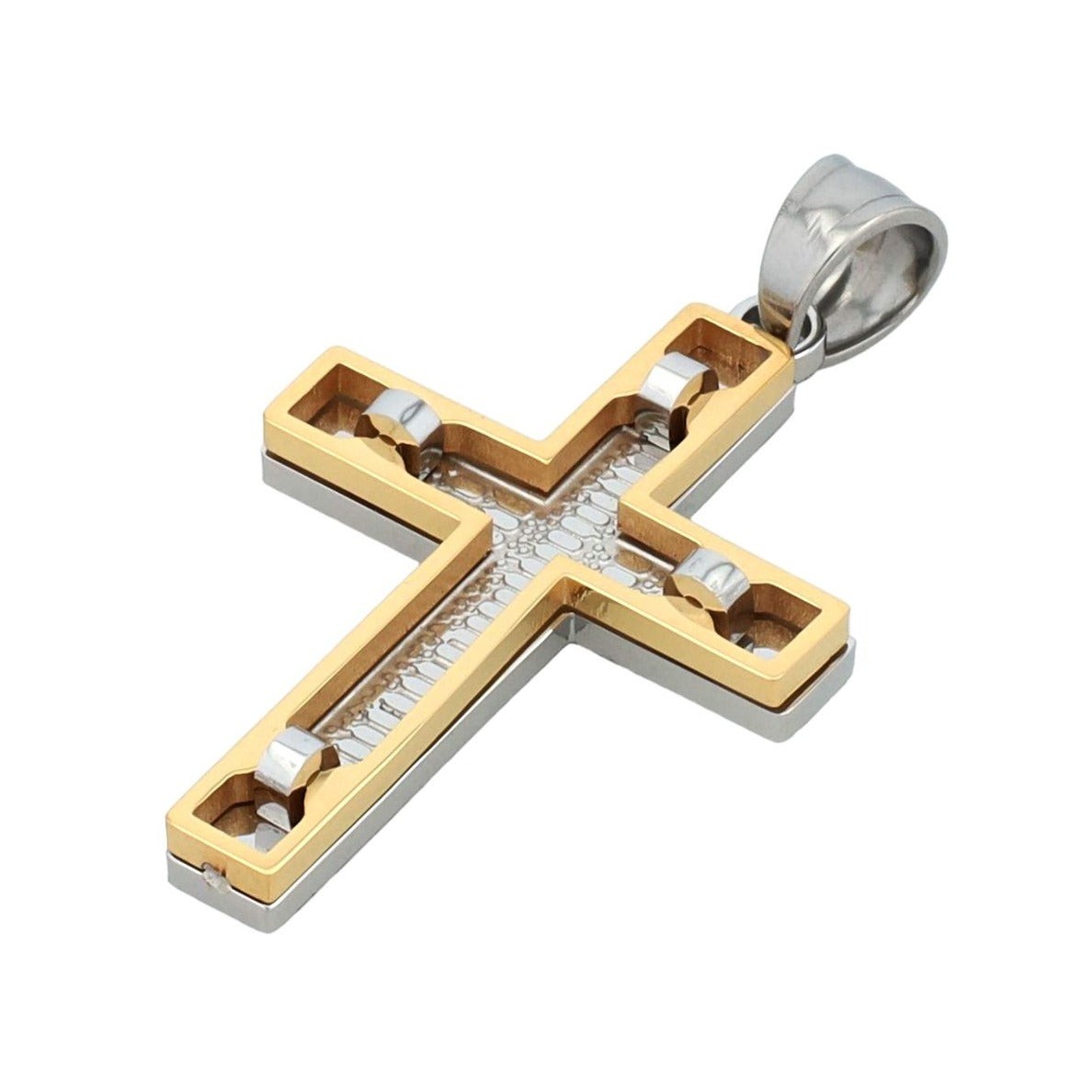 Unisex Anhänger – Kreuz Kreuzanhänger aus Edelstahl