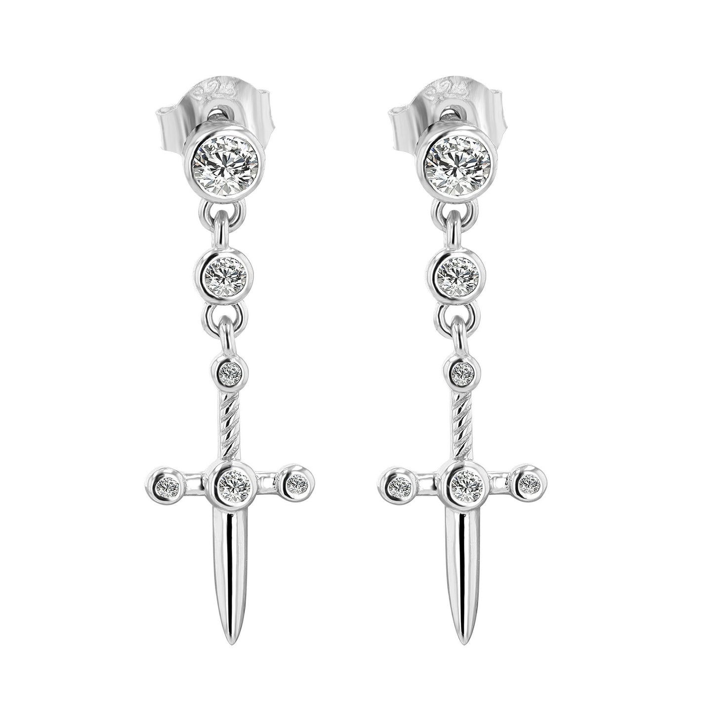 Damen Anhänger – Kreuz Kreuzanhänger aus 925 Silber