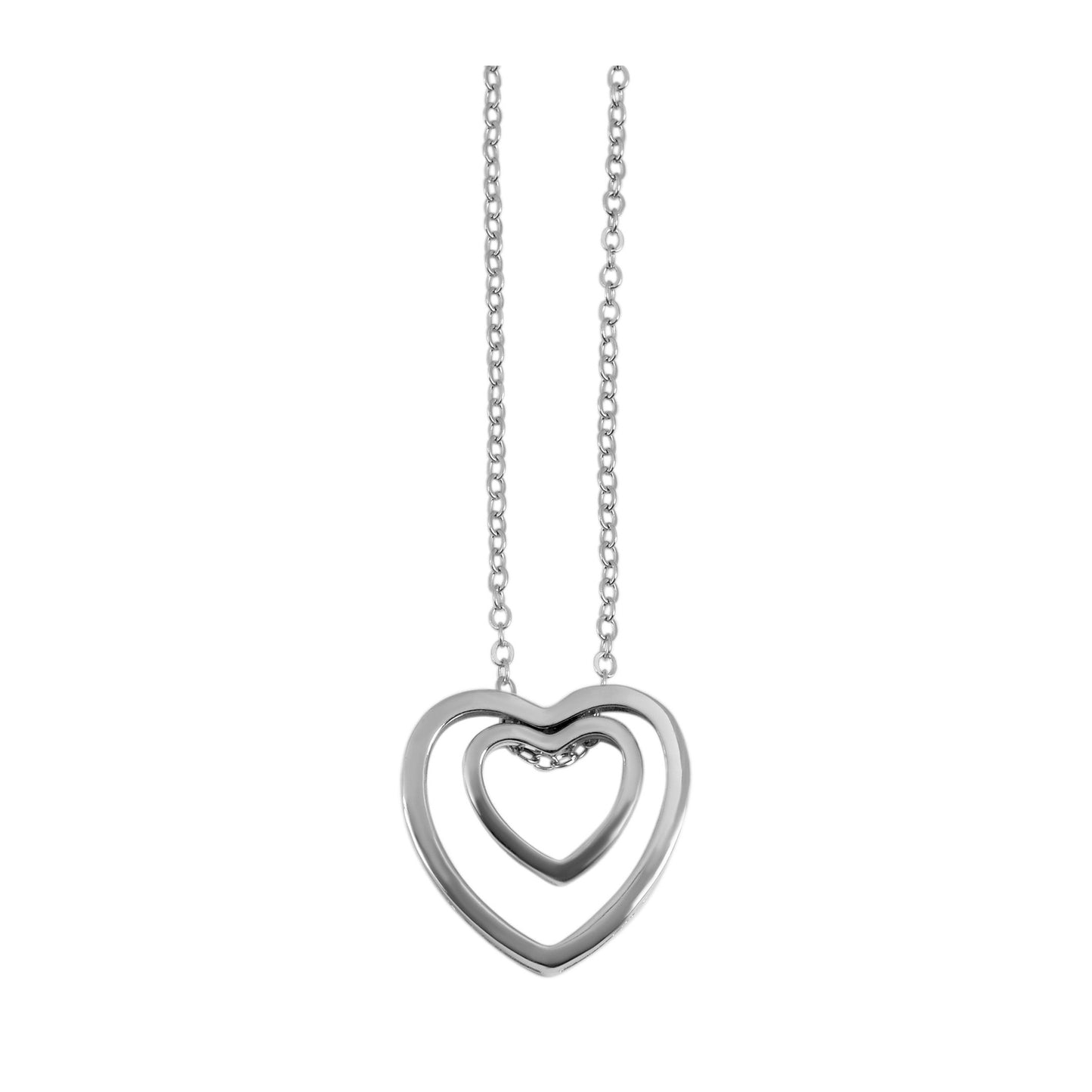 Damen Halskette mit Anhänger – Herz aus 925 Silber