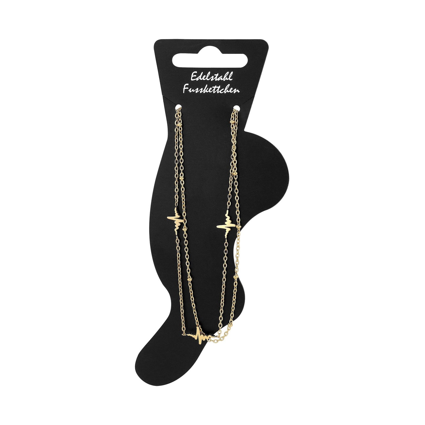 Damen Armband – Herz aus Edelstahl 24 cm