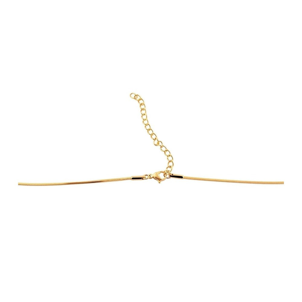 Damen Halskette – Schlangenkette aus Edelstahl 50 cm
