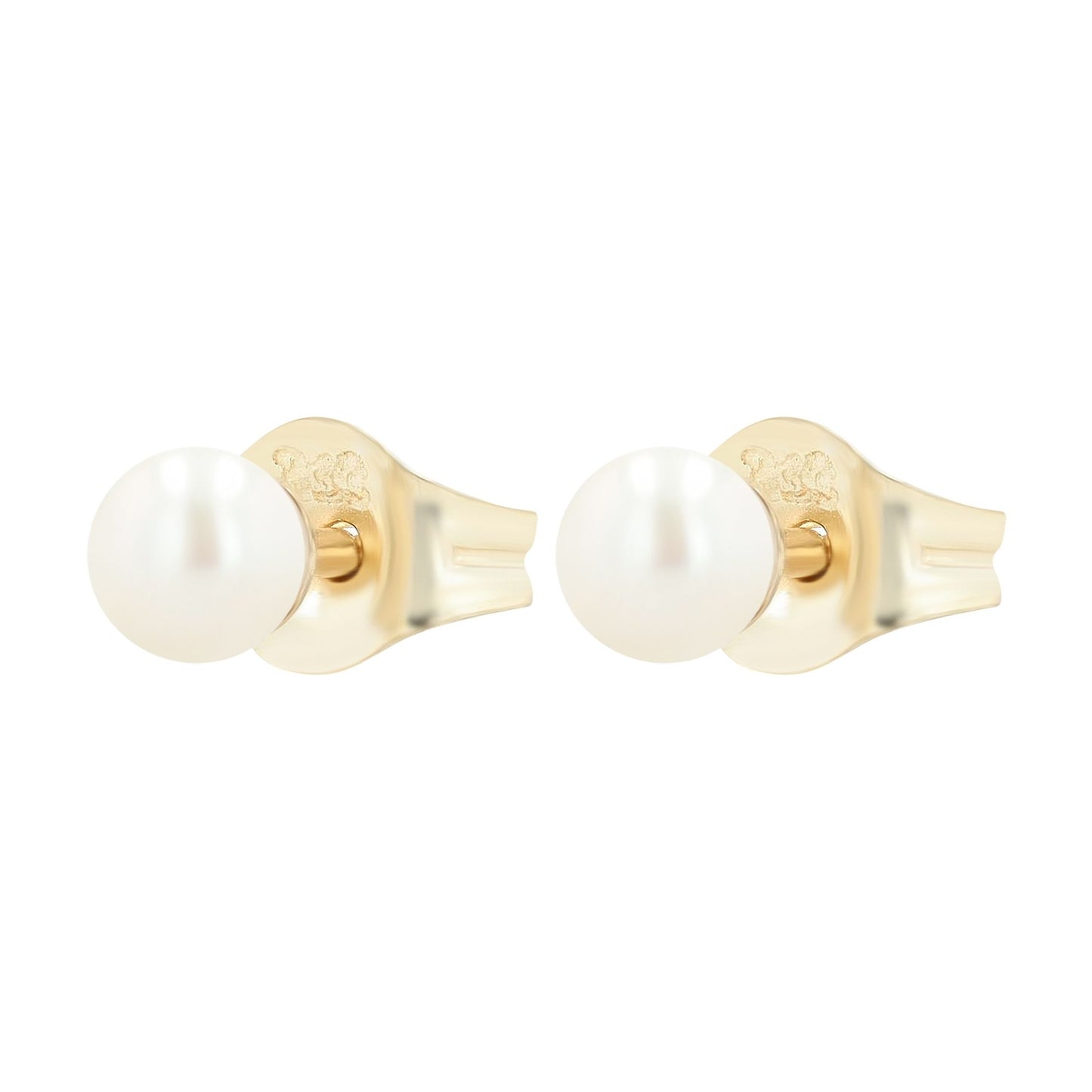 Damen Ohrringe – Ohrstecker aus 333 Gold mit Perle