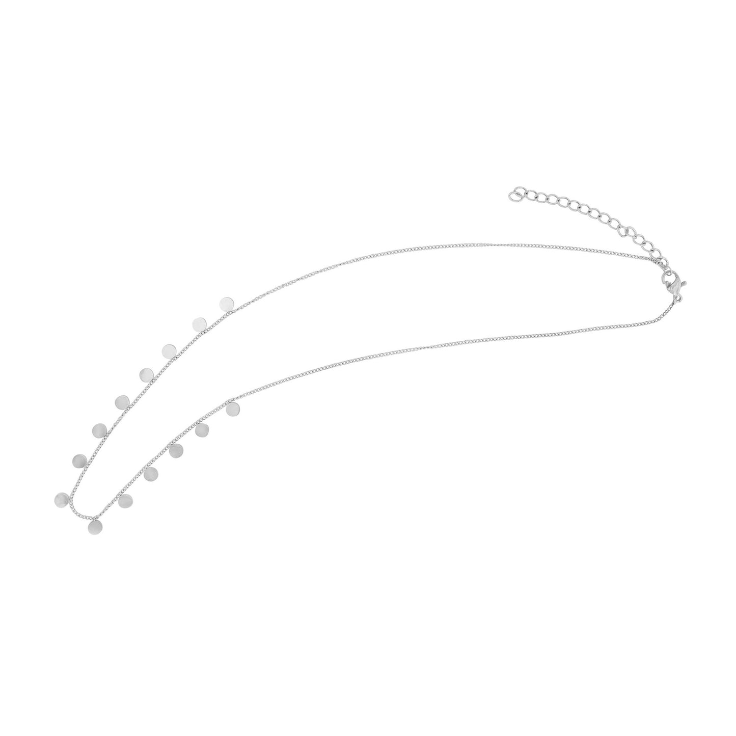 Damen Halskette aus Edelstahl 40+5