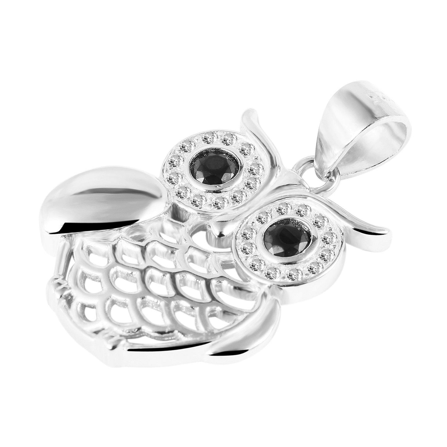 Damen Anhänger aus 925 Silber mit Zirkonia