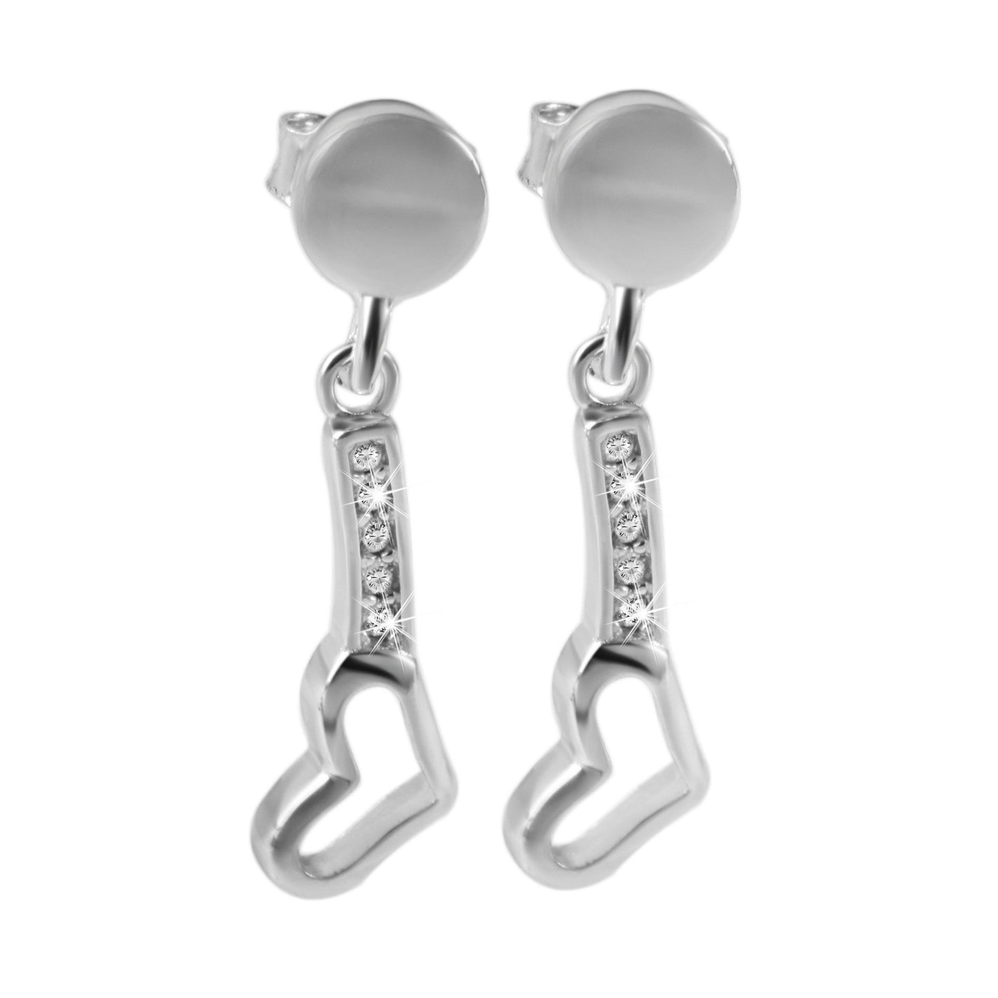 Damen Anhänger – Anhänger aus 925 Silber mit Zirkonia