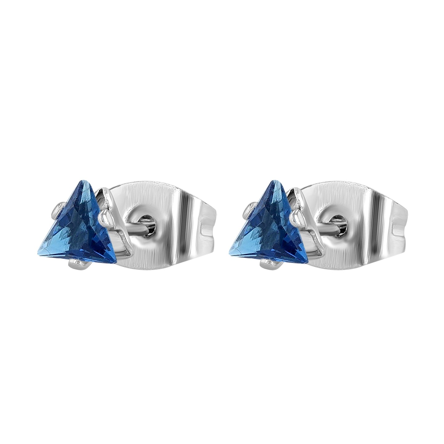 Damen Ohrringe – Ohrstecker aus Edelstahl mit Zirkonia