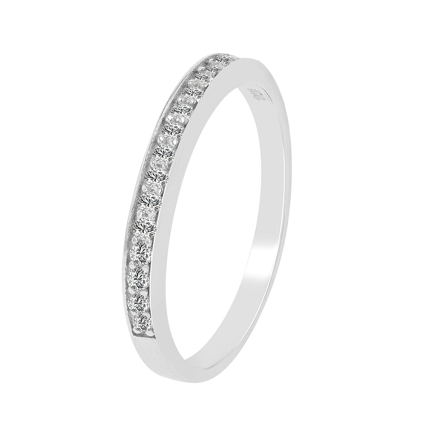 Damen Ring aus 925 Silber mit Zirkonia
