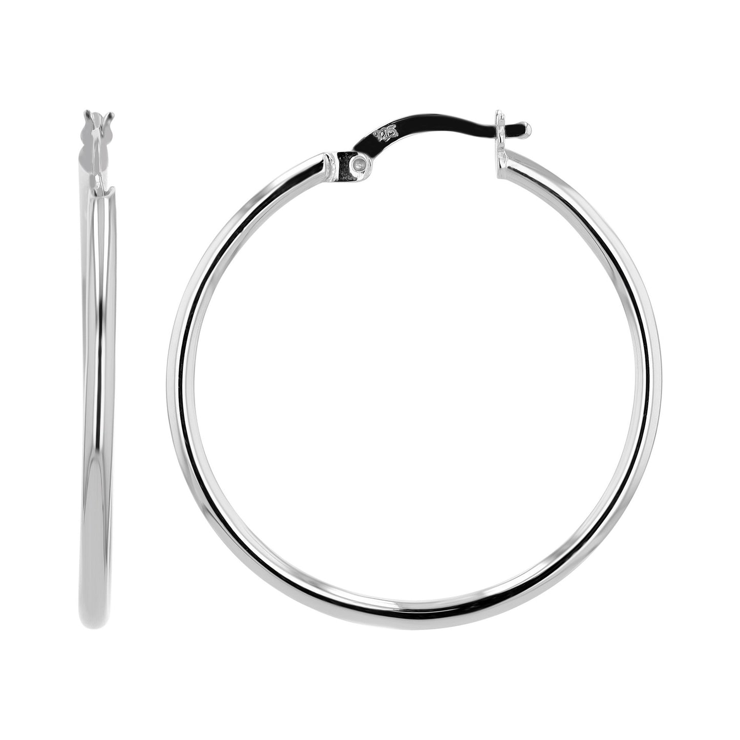 Damen Ohrringe – Creole aus 925 Silber