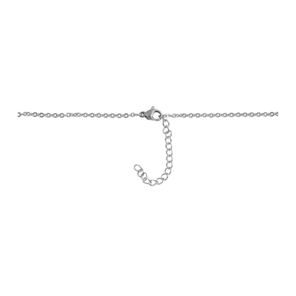 Damen Halskette – Ankerkette aus Edelstahl 45 cm