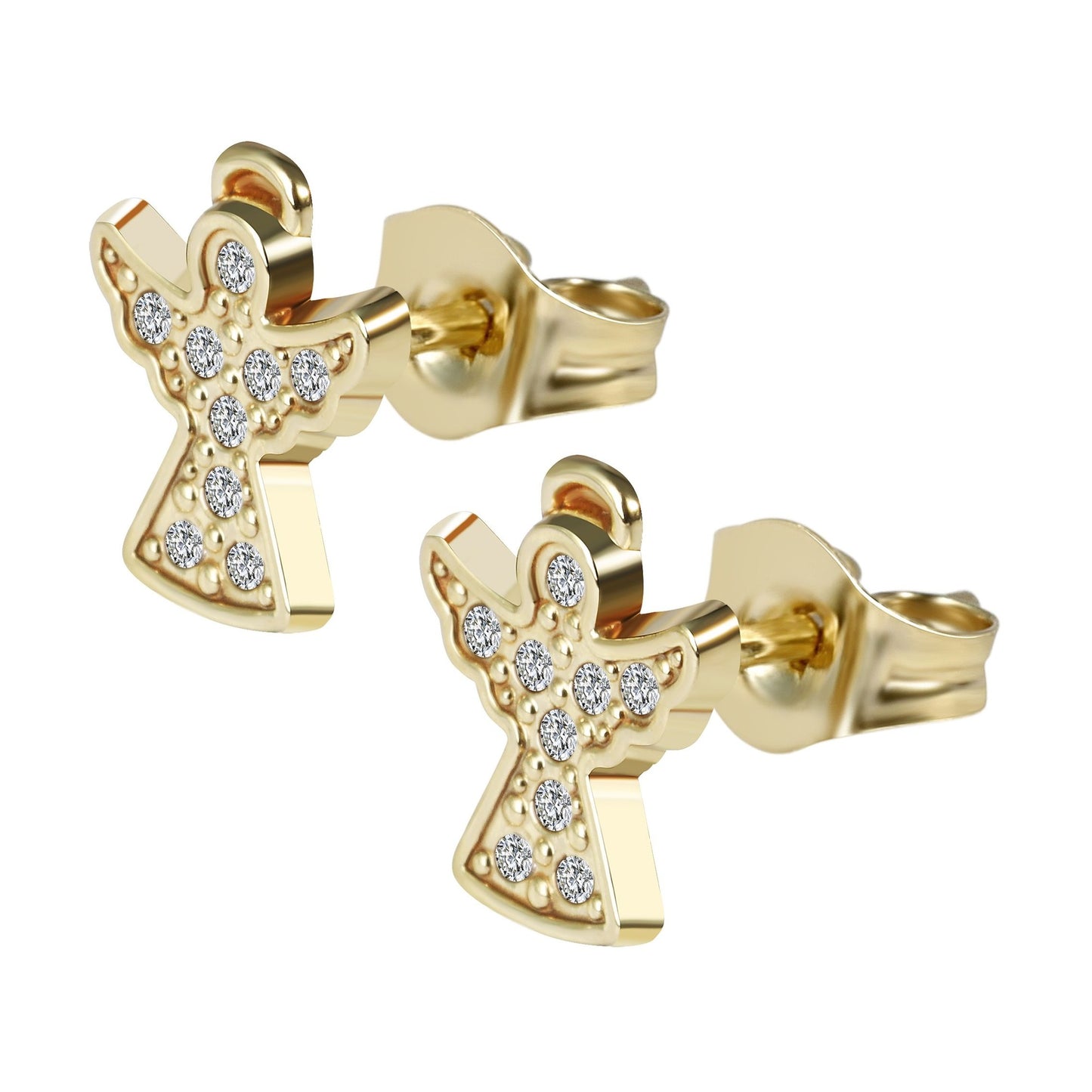 Damen Ohrringe – Ohrstecker aus 333 Gold mit Zirkonia