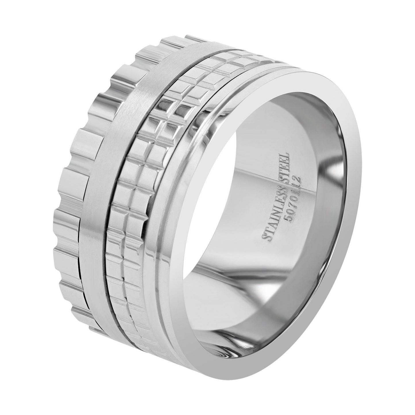 Herren Ring aus Edelstahl
