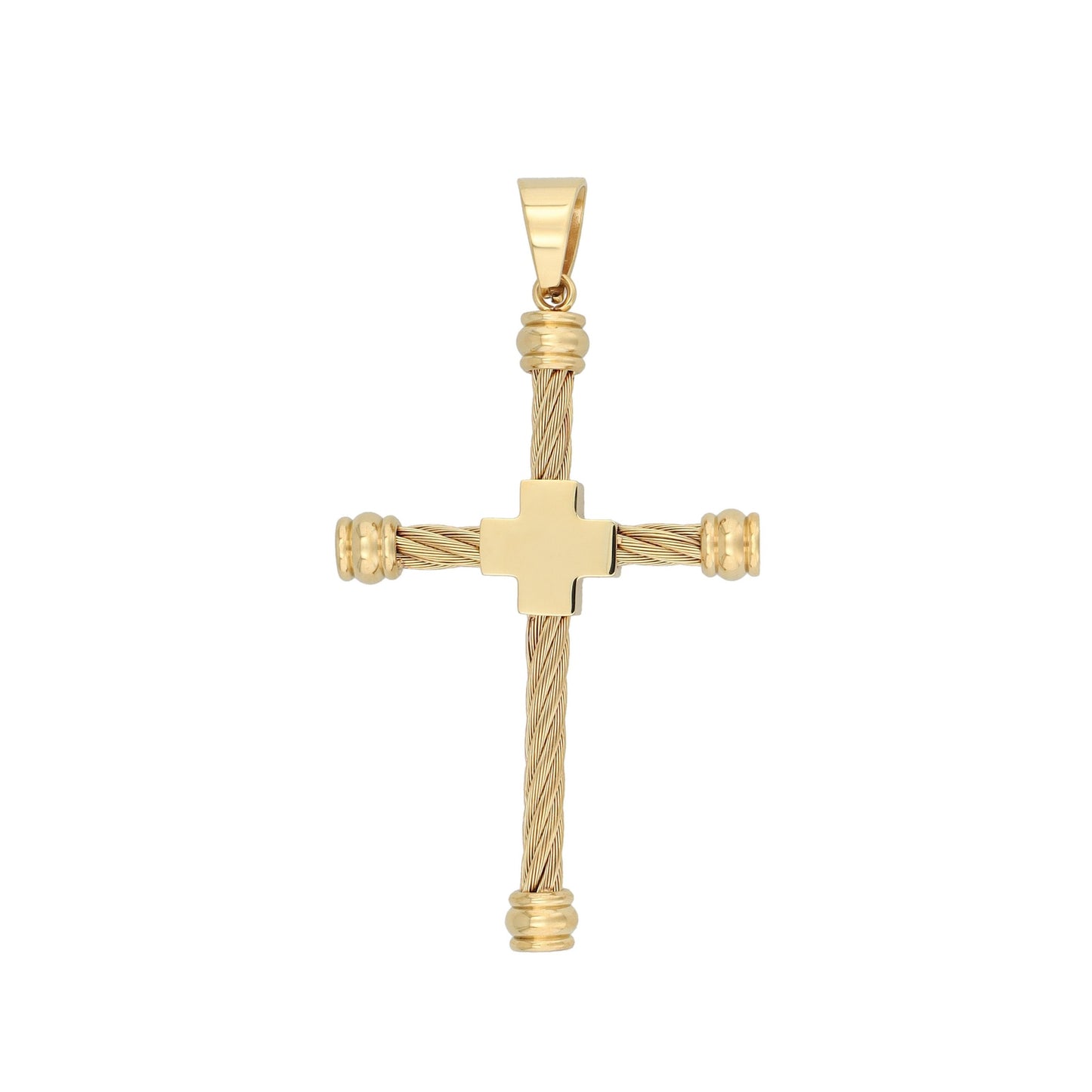 Unisex Anhänger – Kreuz Kreuzanhänger aus Edelstahl
