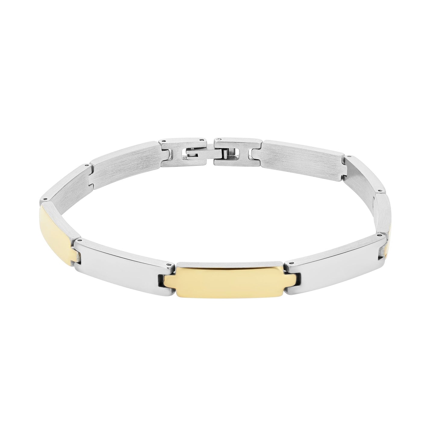 Unisex Armband – Gliederarmband aus Edelstahl 21 cm