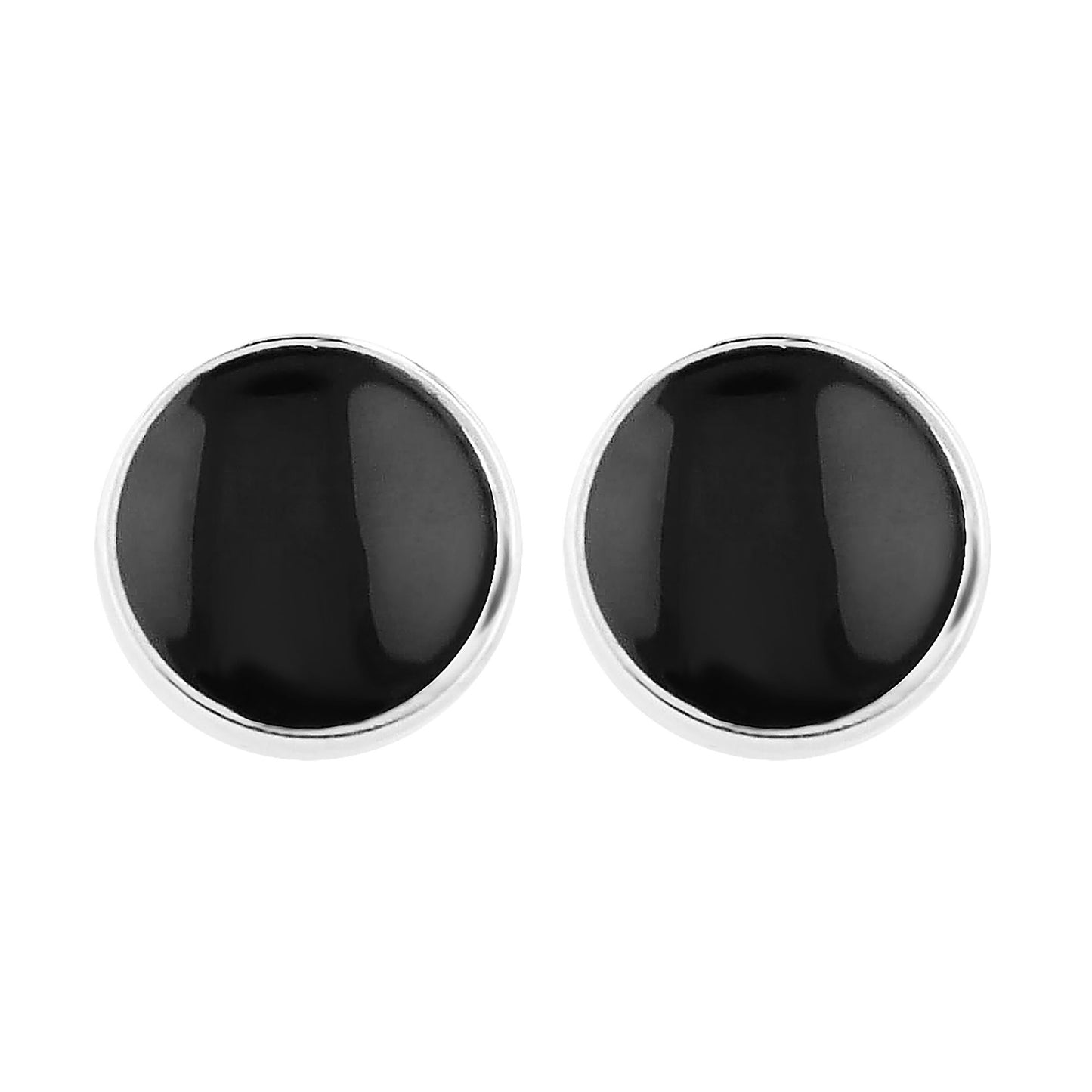 Damen Ohrringe – Ohrstecker aus 925 Silber mit Emaille
