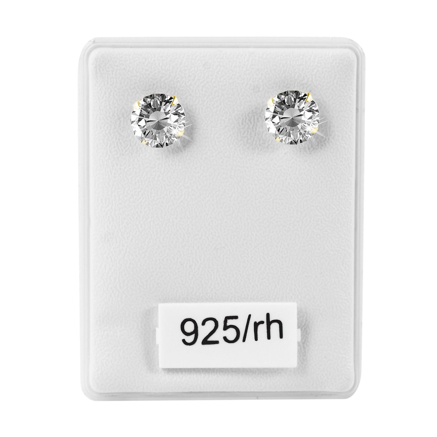 Damen Ohrringe – Ohrstecker aus 925 Silber mit Zirkonia