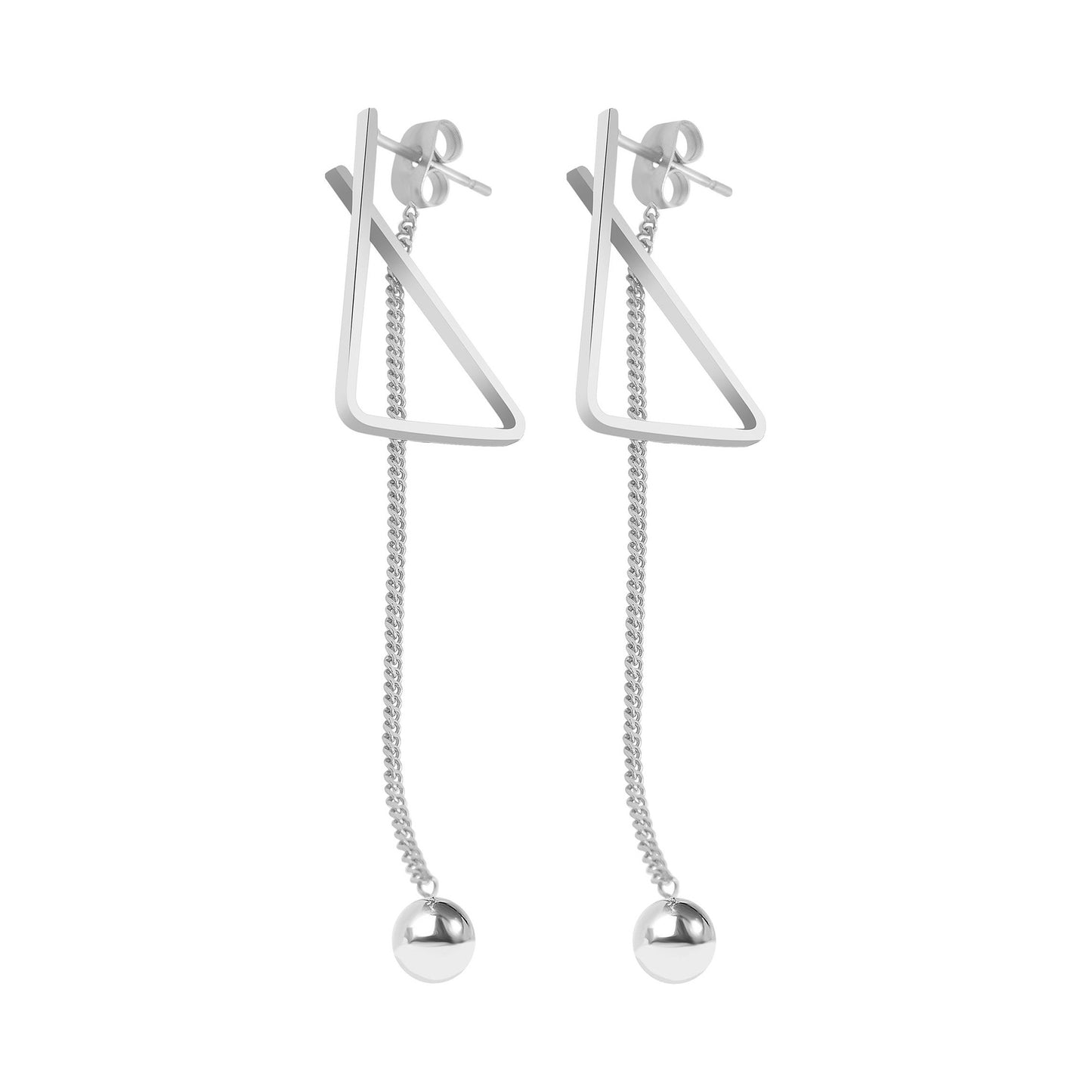 Damen Ohrringe aus Edelstahl