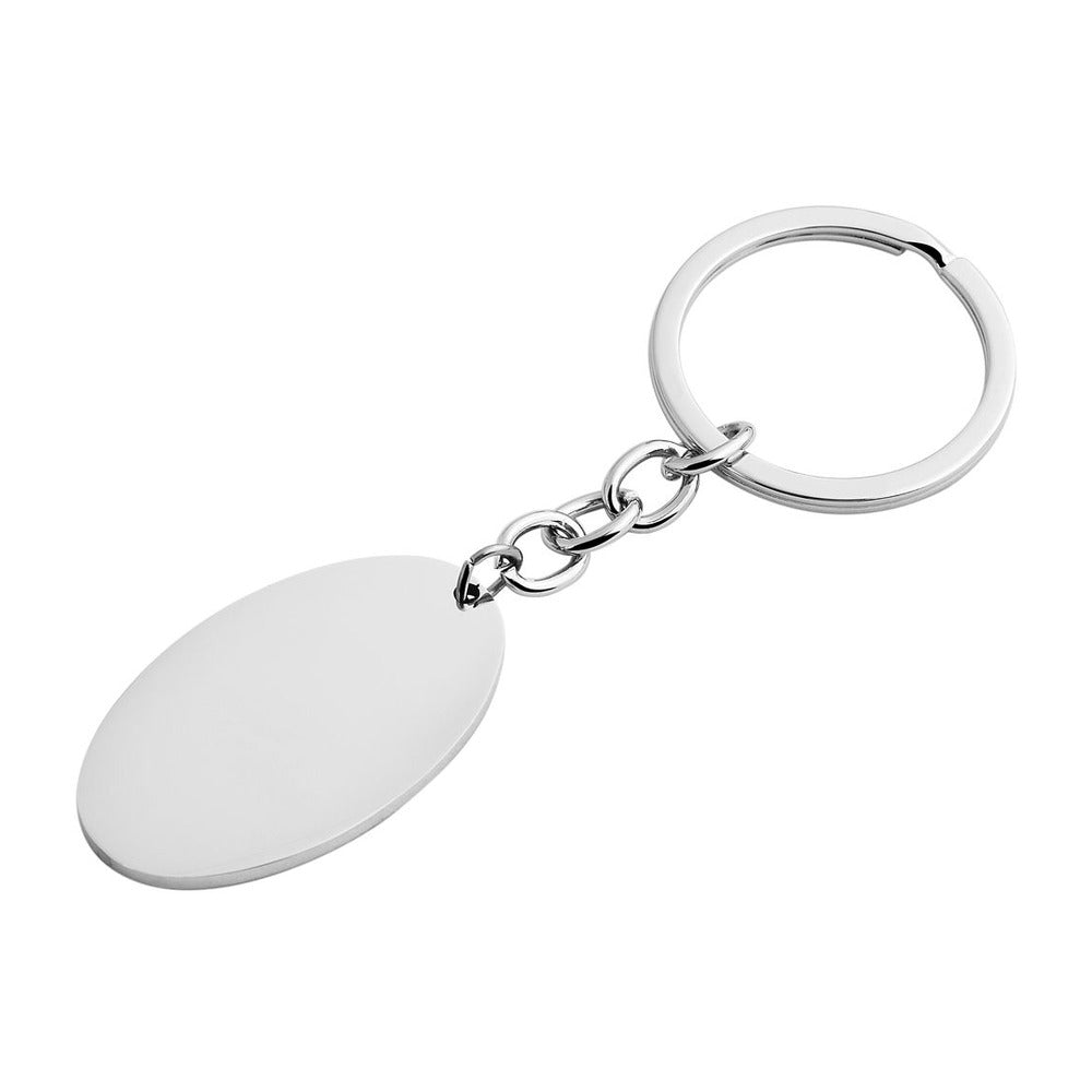 Unisex Anhänger – Schlüssel Gravuranhänger aus Edelstahl