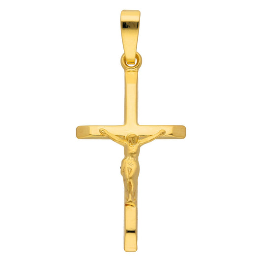 Adelia´s 375 Gold Kreuz Anhänger Korpus
