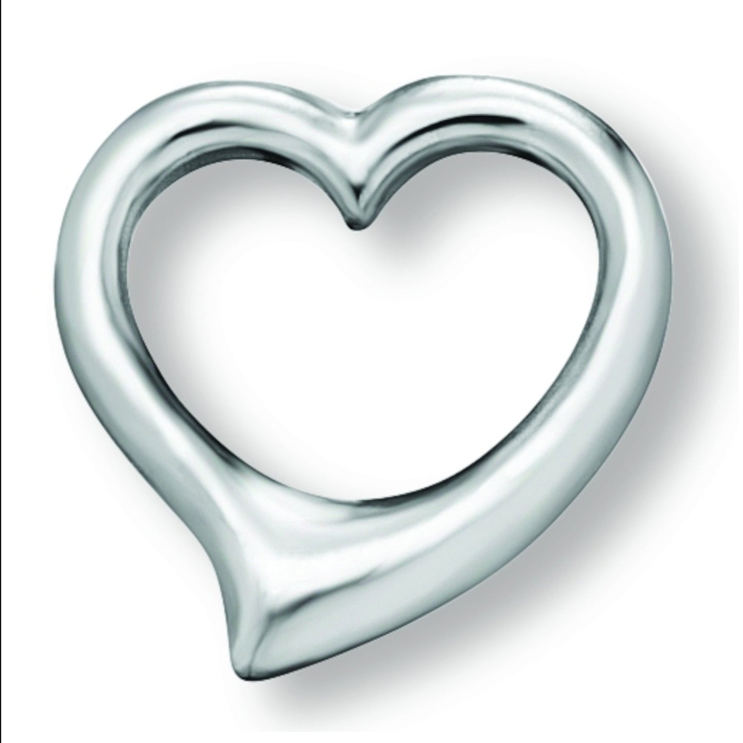 One Element Herz Herz Anhänger aus 925 Silber