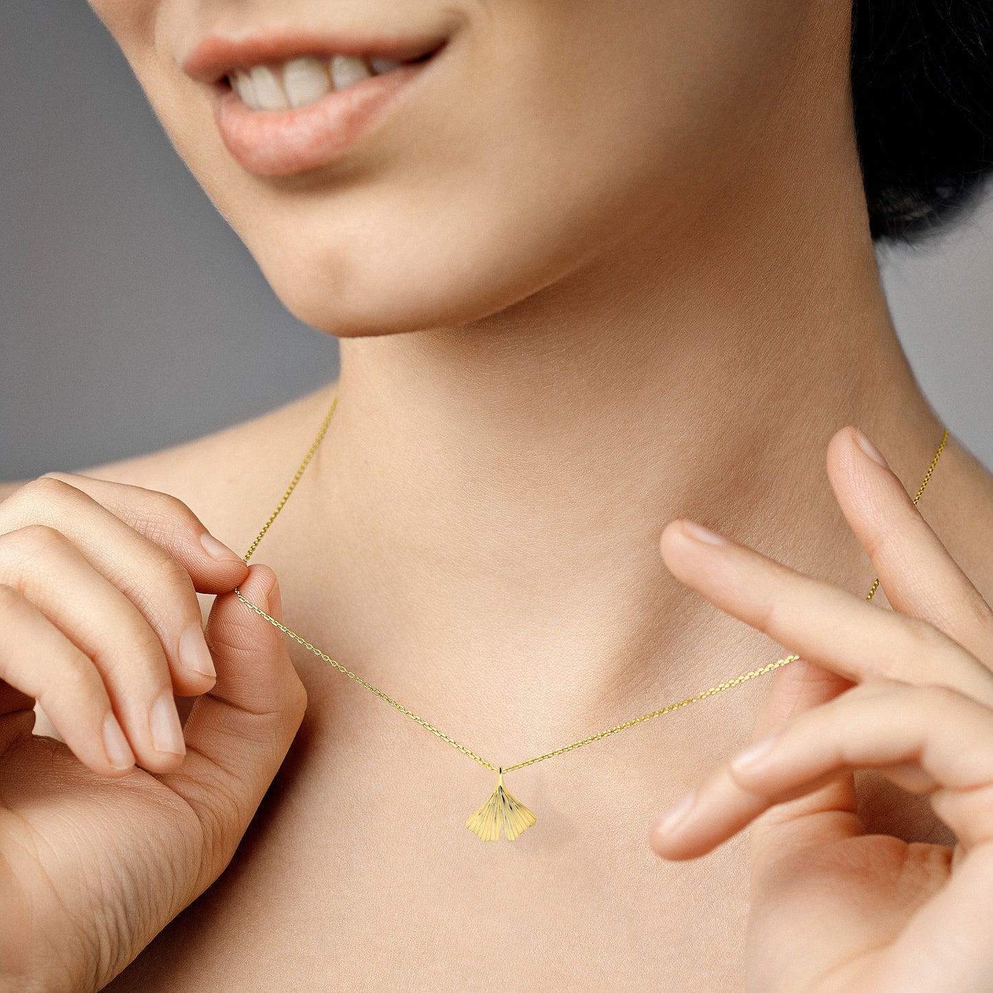 One Element Anhänger aus 333 Gelbgold