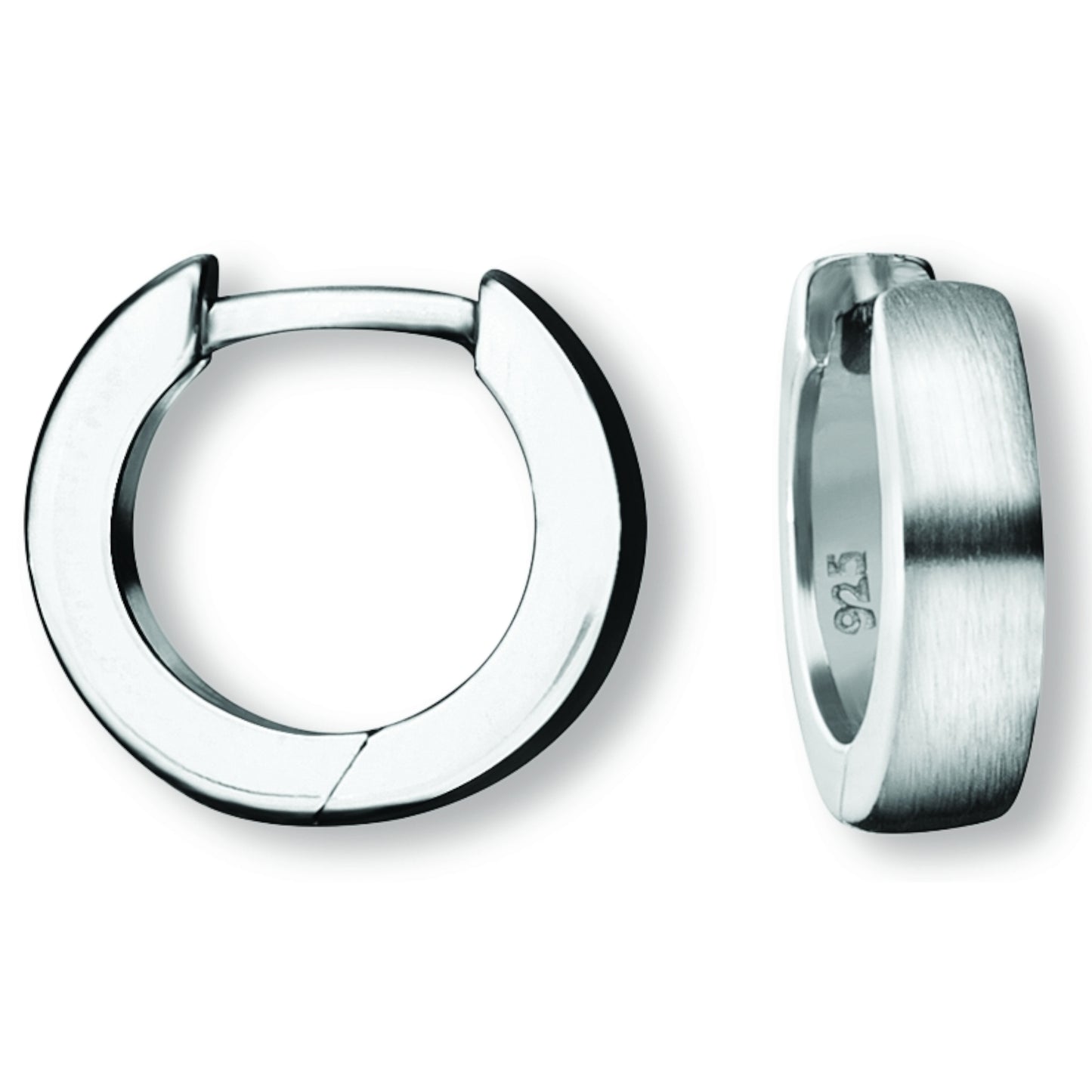One Element Ohrringe Creolen aus 925 Silber Ø 12,4 x 3,0 mm