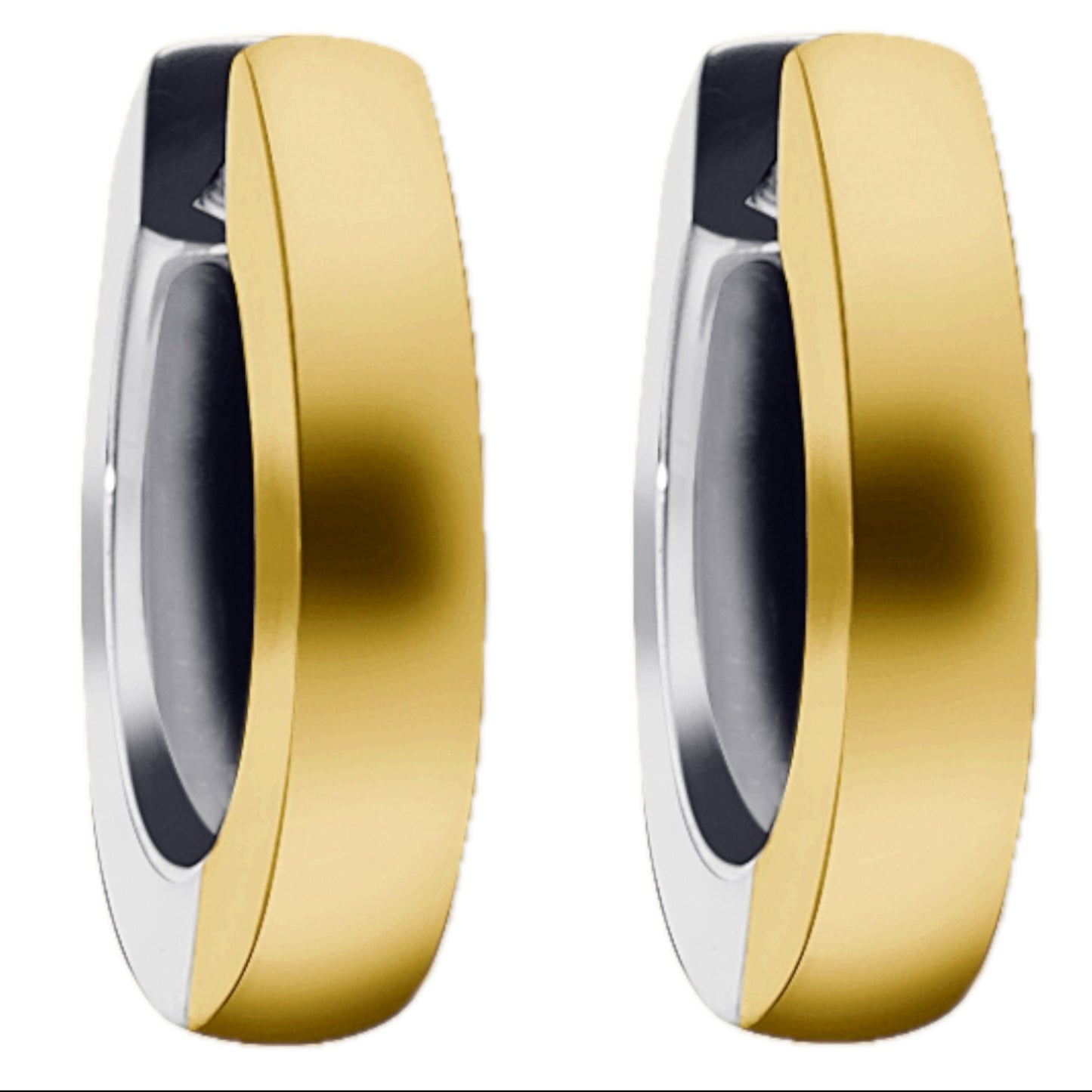 Ohrringe Creolen aus 585 Gelbgold Ø 12,0 x 2,0 mm