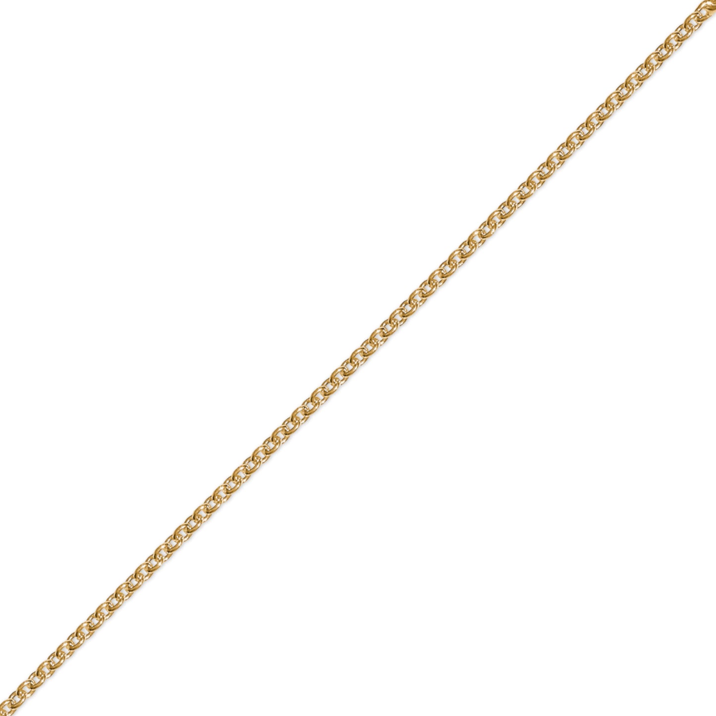 Halskette Rundankerkette aus 333 Gelbgold Ø 1,1 mm