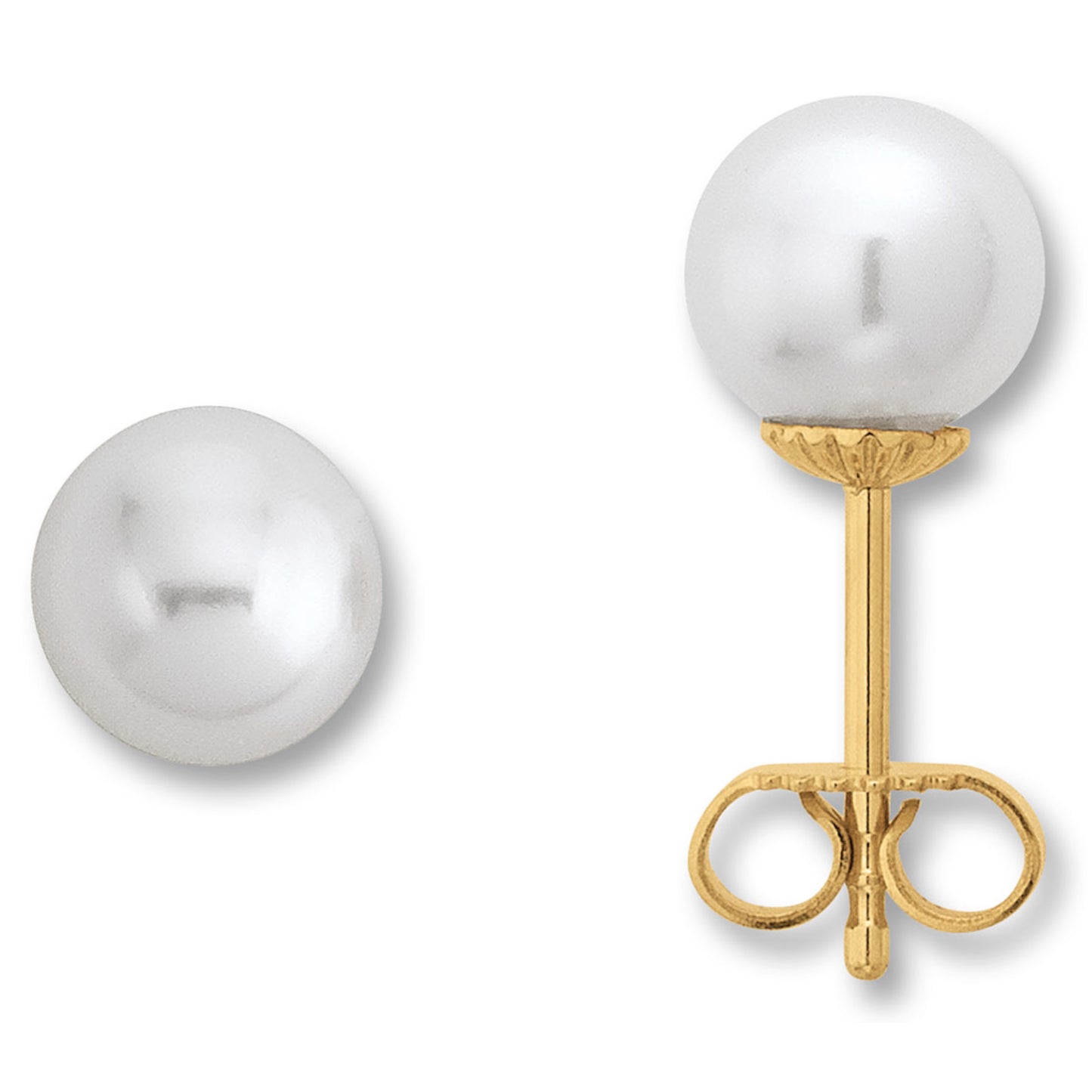 Ohrringe Ohrstecker aus 585 Gelbgold