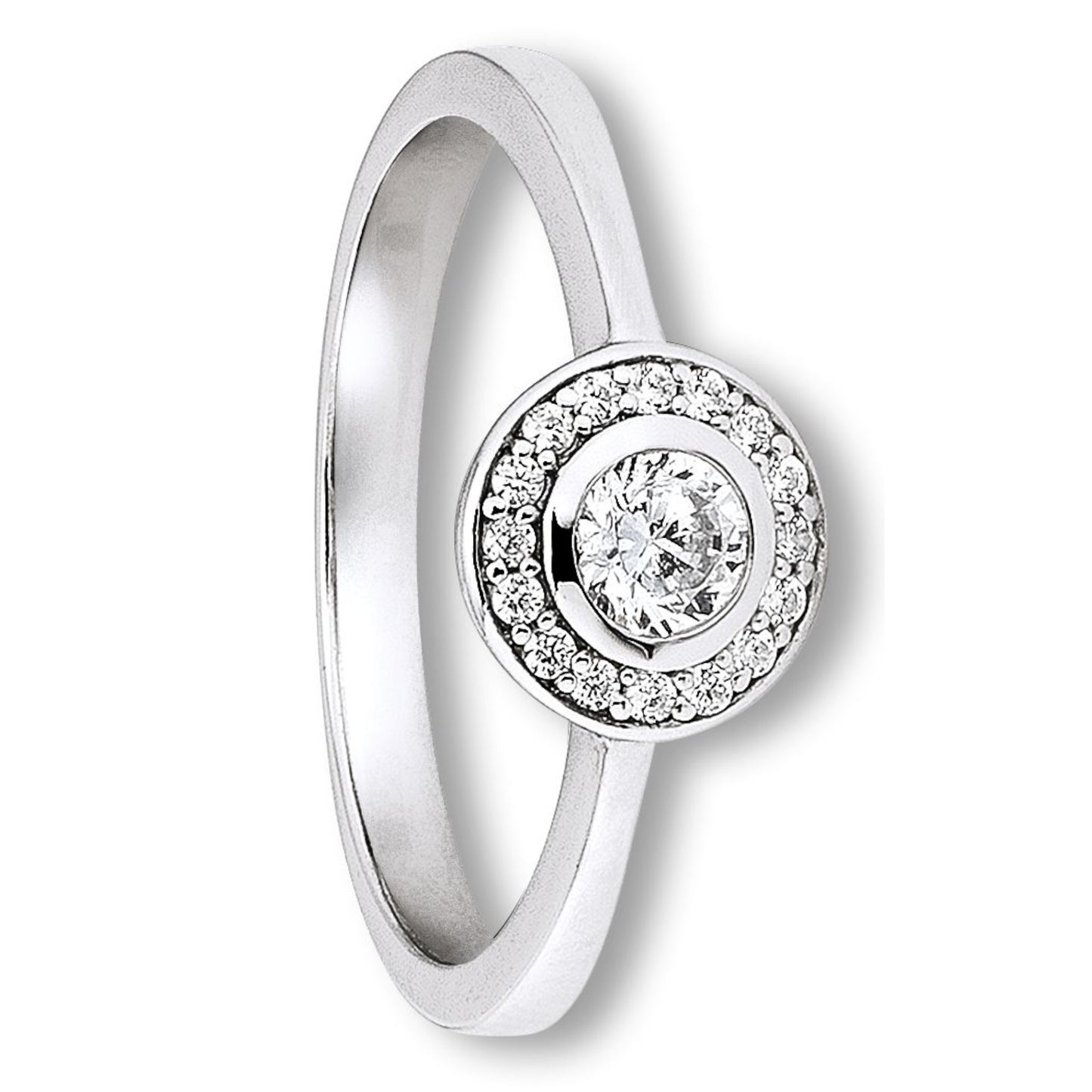 One Element Zirkonia Ring aus 925 Silber