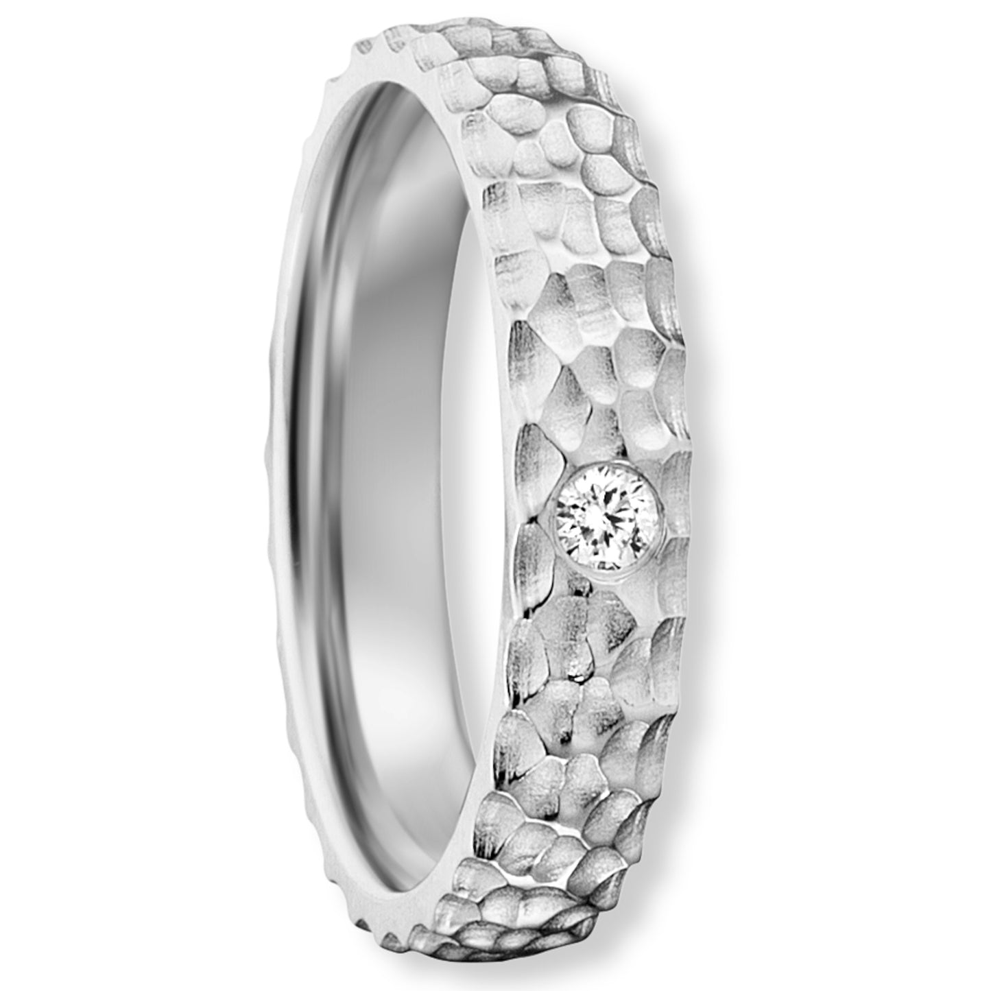 One Element Zirkonia Freundschaft Partner Ring aus 925 Silber